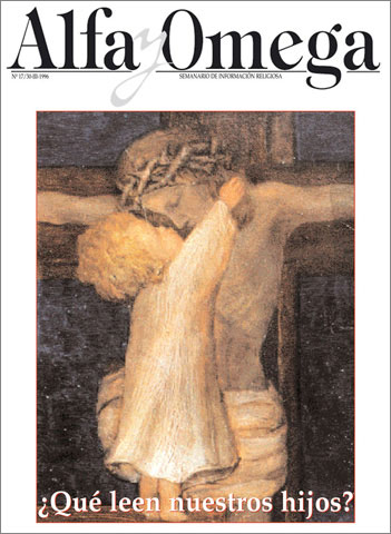 'La fe abraza la vida'. Portada del nº 17 (30-III-1996).