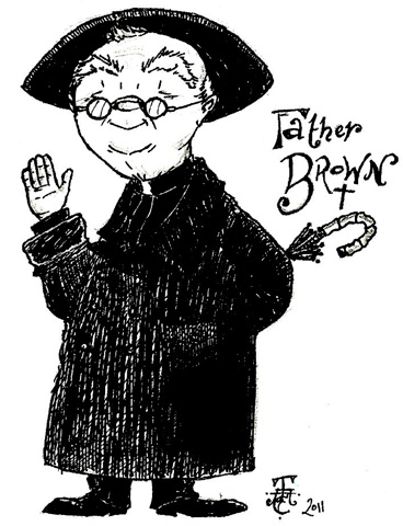 El padre Brown, clérigo católico