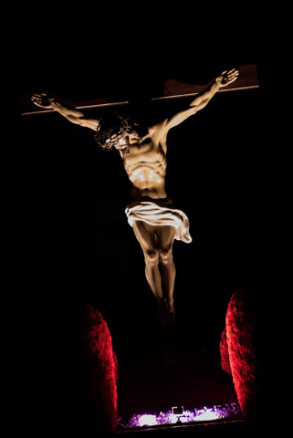 La imagen del Santísimo Cristo del Consuelo.