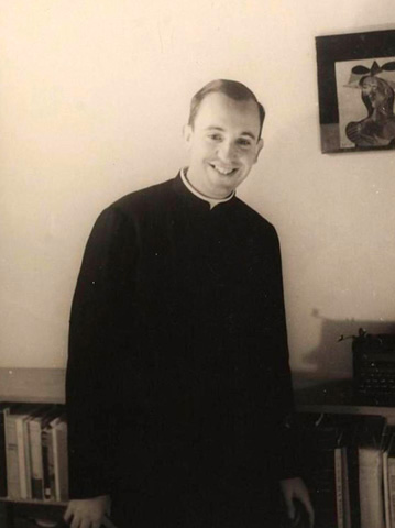 El joven Bergoglio, cuando era profesor en Argentina