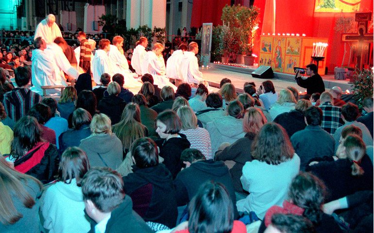Encuentro Europeo de Jóvenes de Barcelona, en 2000