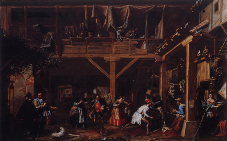 'Don Quijote en su batalla con los pellejos de vino', de Valero Iriarte