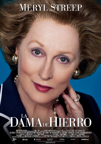 Cartel de 'La Dama de hierro'