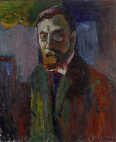 'Autorretrato', de Henri Matisse. Obra de 1900
