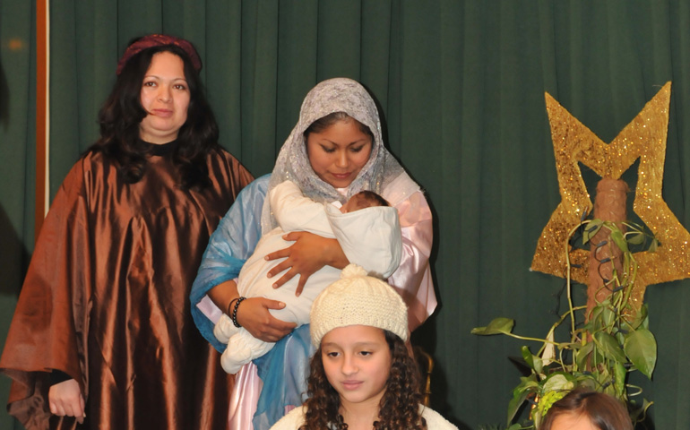 Hoy: hijos de las madres acogidas por las Esclavas de la Virgen Dolorosa