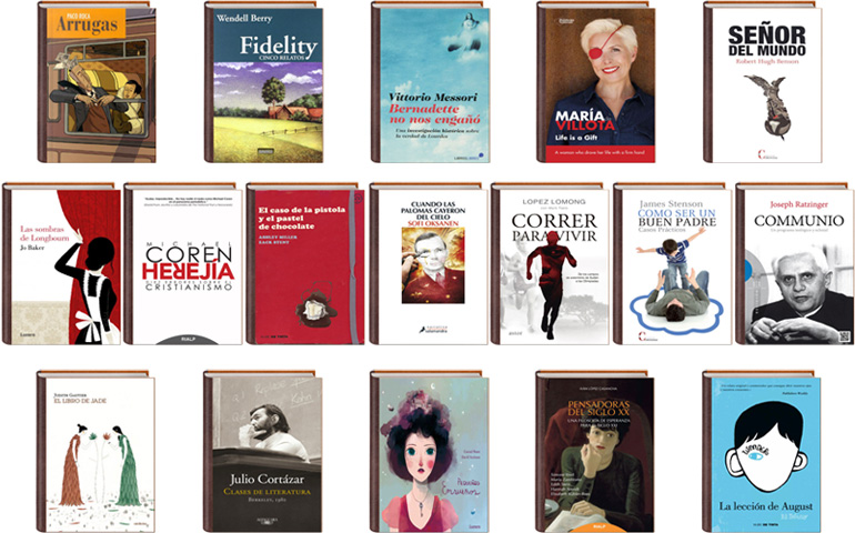 Portadas de los libros para regalar