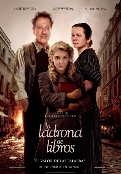Cartel de 'La ladrona de libros'