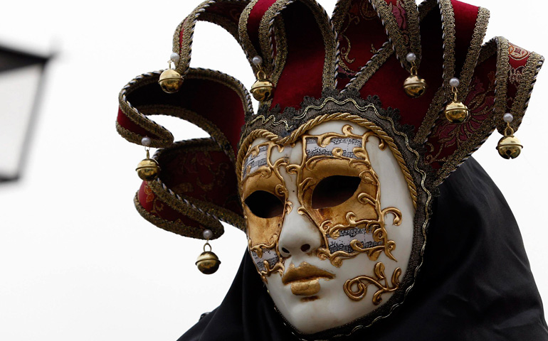 Máscara del carnaval de Venecia