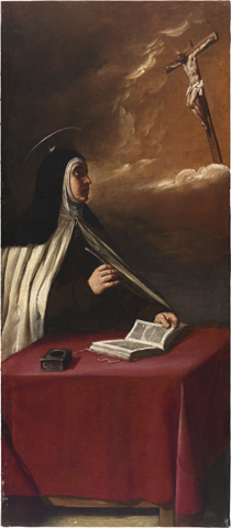 'Aparición de Cristo crucificado a santa Teresa', de Alonso Cano