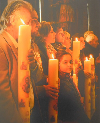 'Vigilia Pascual', de Eva Amoedo (2º Premio)