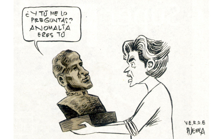 Viñeta de Puebla, en 'ABC'
