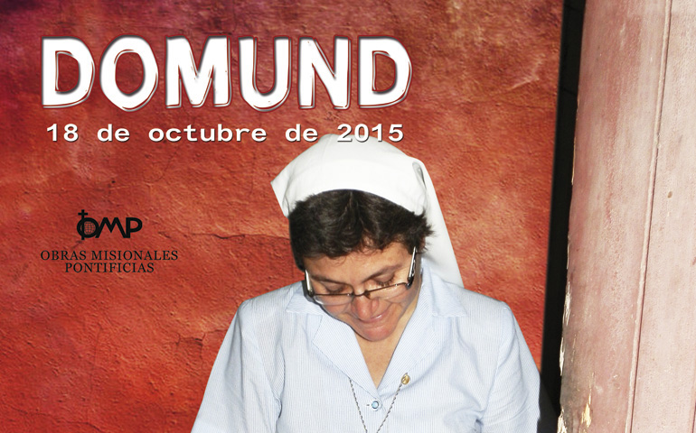 Detalle del cartel del Domund