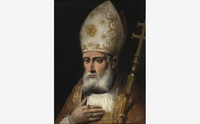 'El patriarca san Juan de Ribera', obra de Salvador Martínez Cubells. Museo del Prado.