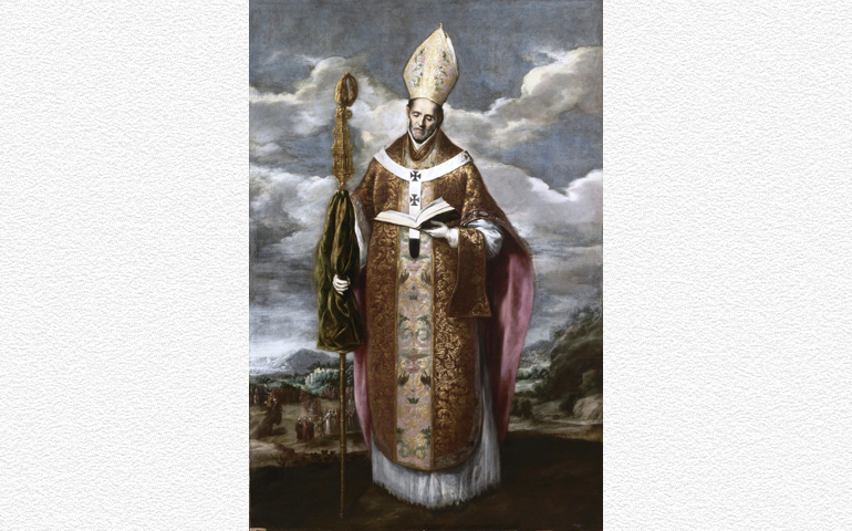 'San Ildefonso de Toledo', de El Greco. Museo de El Greco, Toledo.