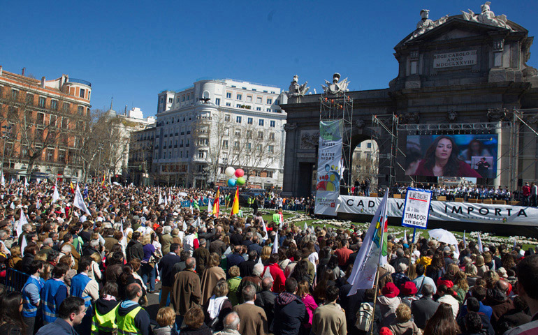 Manifestación 'Cada vida importa', en marzo de 2015.