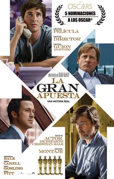 Cartel de 'La gran apuesta'