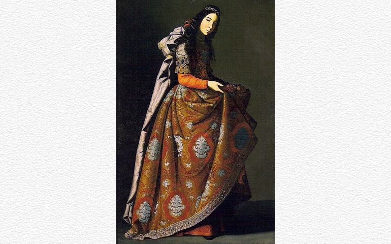 'Santa Casilda', de Francisco de Zurbarán. Museo Thyssen-Bornemisza, Madrid.