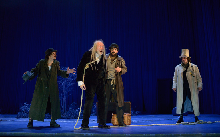 Una representación de 'Esperando a Godot'