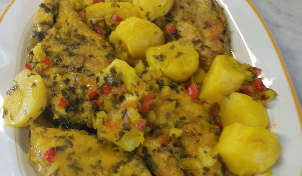 Cazuela de pescado