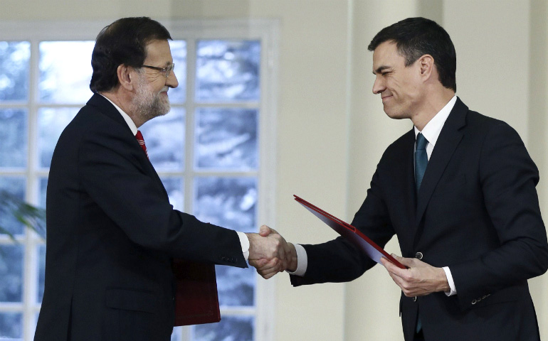 Mariano Rajoy y Pedro Sánchez