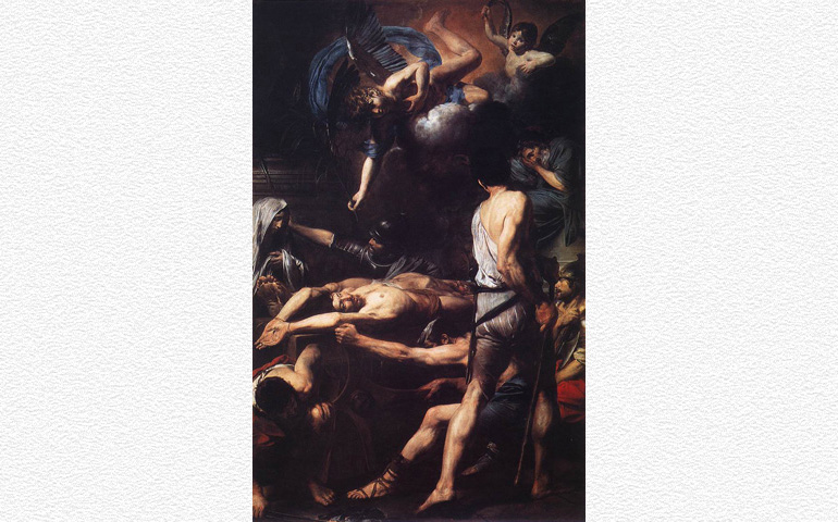 'Martirio de los santos Proceso y Martiniano', de Valentin de Boulogne