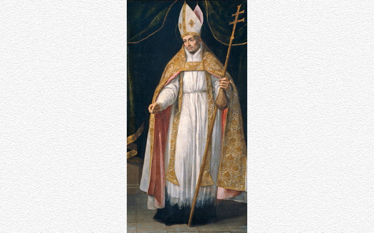 'Santo Tomás de Villanueva', de Francisco Camilo. Museo del Prado.