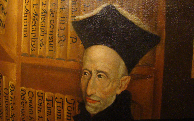 Francisco Suárez en un retrato del siglo XVII. Museo de la Universidad de Valladolid