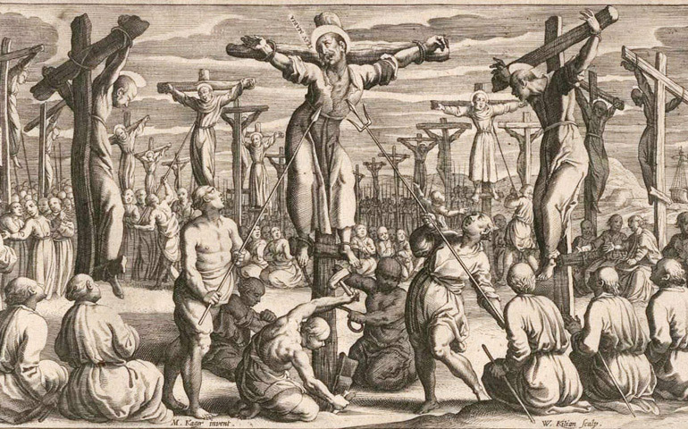 'Crucifixión de los 26 mártires japoneses'