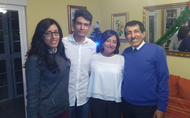 La familia Quiroz Florián.
