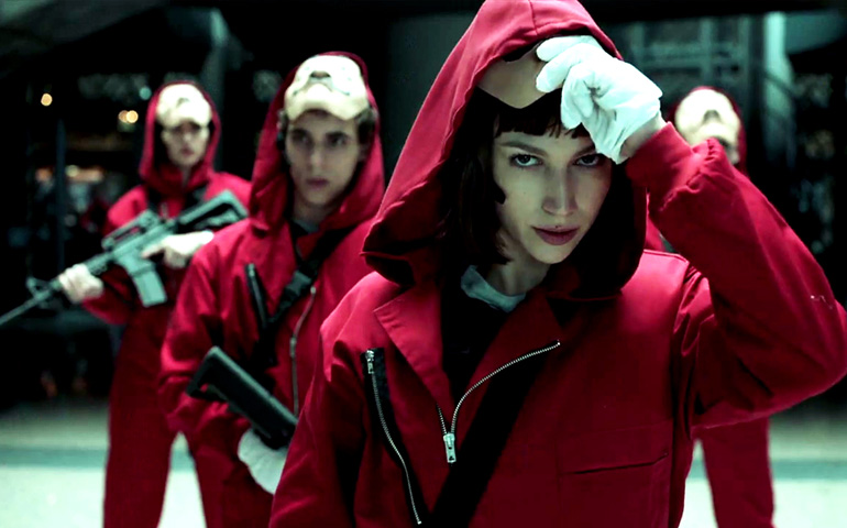La Casa de Moneda y Timbre se convierte en escenario de un peculiar atraco en 'La casa de papel'