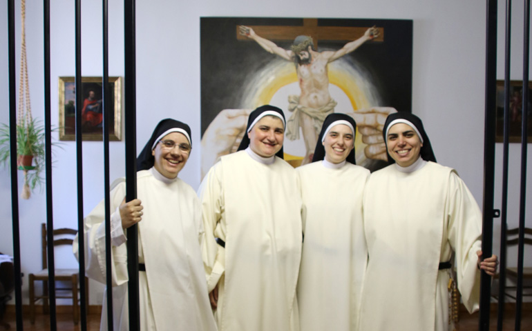 Joane, Leticia, Sión e Israel, las monjas del Reto del amor