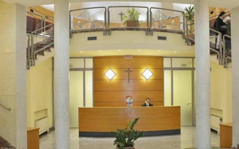 Interior del Banco Vaticano