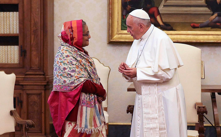 El Santo Padre recibe a la primera ministra de Bangladés