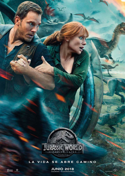 Cartel de 'Jurassic World: El reino caído'