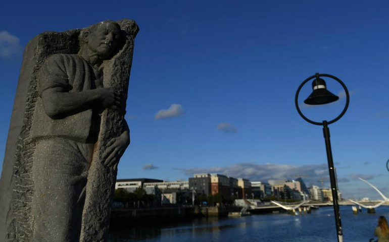 Una estatua de Matt Talbot