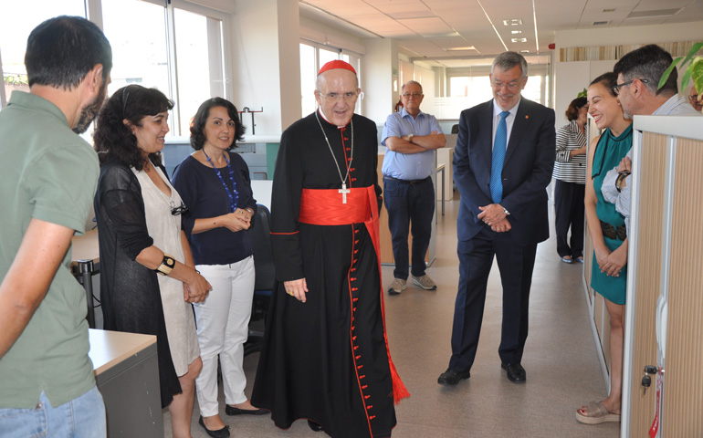 Carlos Osoro inauguración sede Cáritas Diocesana de Madrid