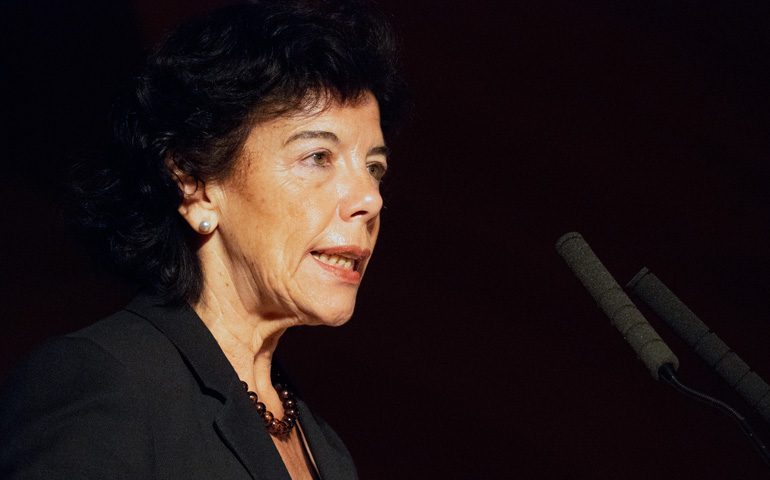 La ministra de Educación, Isabel Celáa