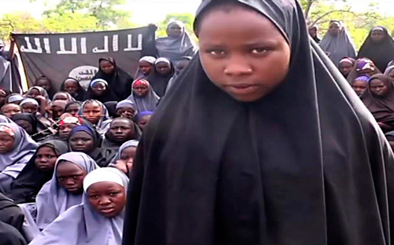 Niñas secuestradas por Boko Haram