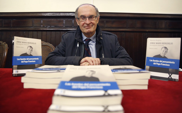 Massimo Borghesi, en la Facultad de Teología San Vicente Ferrer de Valencia el 22 de noviembre