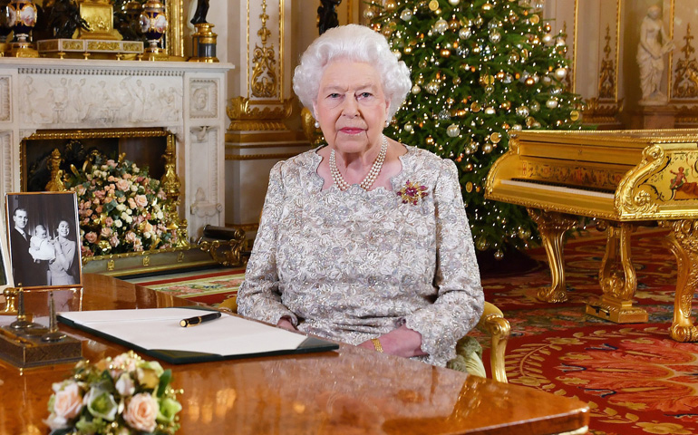 La reina Isabel II del Reino Unido