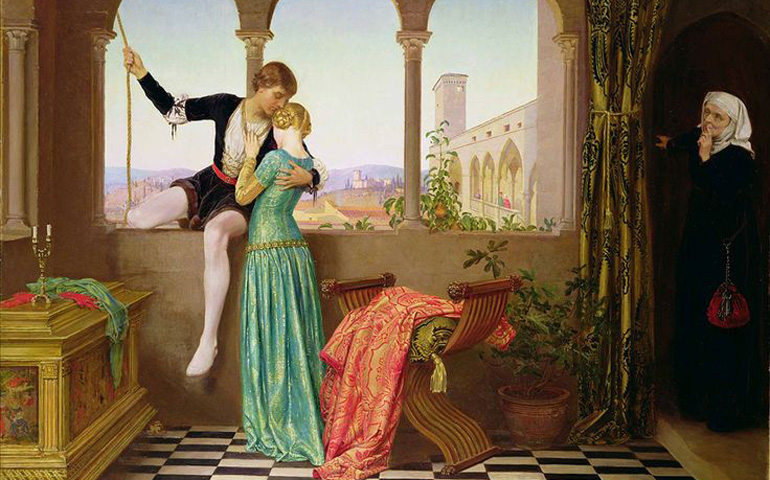 'Despedida de Romeo y Julieta'. Eleanor Fortescue Brickdale