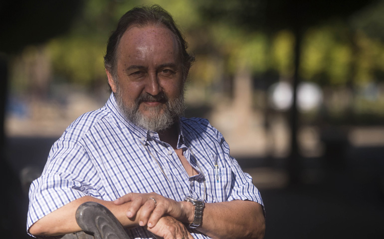 Monseñor Juan José Aguirre, obispo de Bangassou, en Córdoba