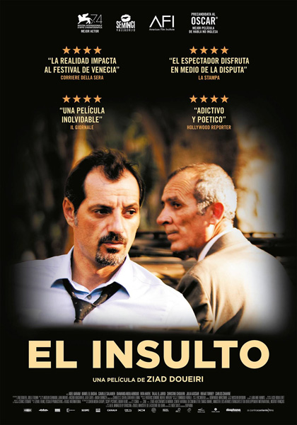Cartel de 'El insulto'