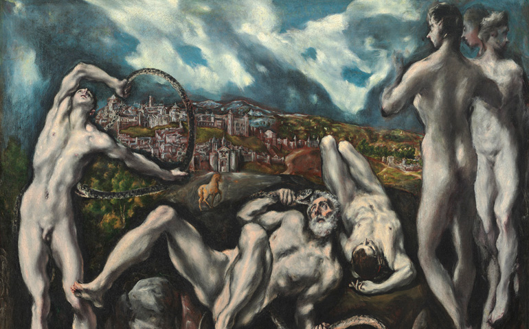 'Laocoonte', de El Greco (ca. 1608-1614). National Gallery of Art, Washington, D. C.
