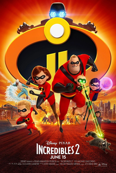 Cartel de 'Los increíbles 2'