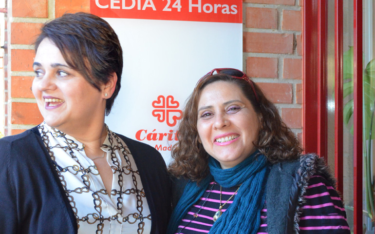 Rebeca Martínez y Dominga, a las puertas de Cedia 24 horas
