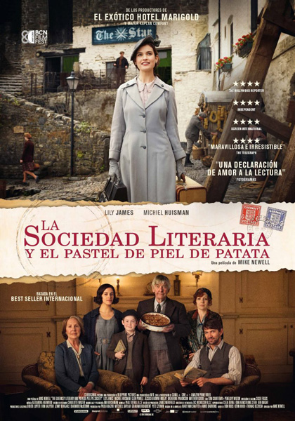 Cartel de 'La sociedad literaria y el pastel de patata'