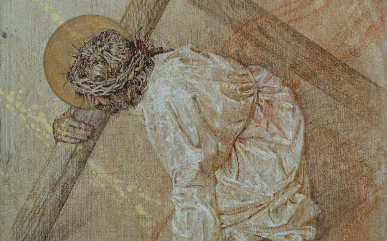 VII estación del vía crucis: Cae Jesús por segunda vez