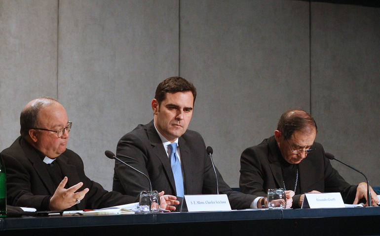 Presentación de la Carta Apostólica 'Vos estis lux mundi', en el Vaticano el 9 de mayo de 2019