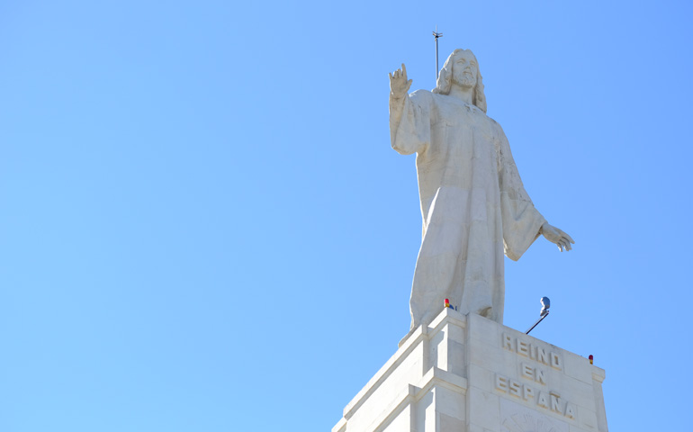 El Sagrado Corazón en el cerro de los Ángeles